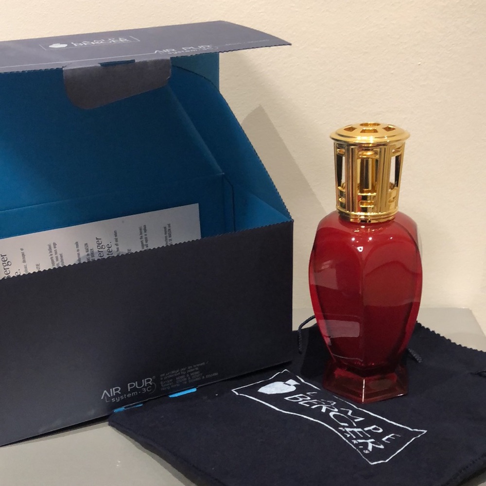 Lamps Berger Athena Ruby Rouge